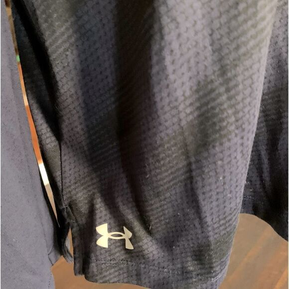 Under Armour Locker Emboss 1/4 Zip Hoodie Lightweight Loose Fit Sz M - Picture 4 of 7